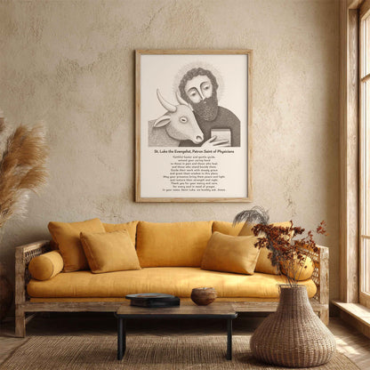 St Luke Art Print - Brown interior mockup 01 - p_14_autumn_couch_0003_Layer 4