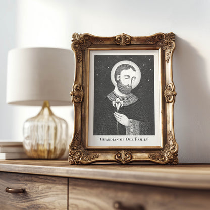 St Joseph Art Print - Black interior mockup 07 - p_21_jos_0006_Layer 4