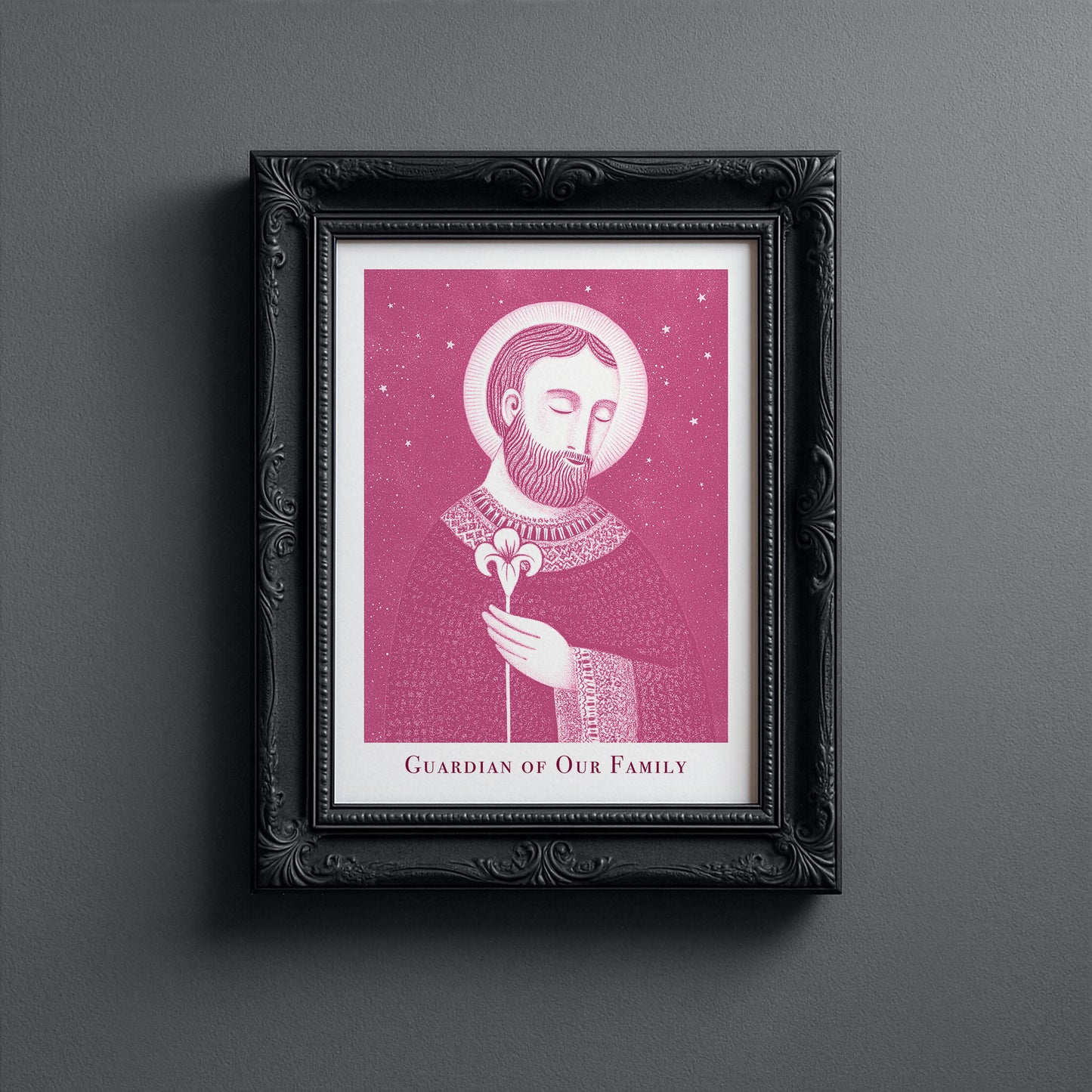 St Joseph Art Print - Pink interior mockup 10 - p_5_jos_0005_Layer 3