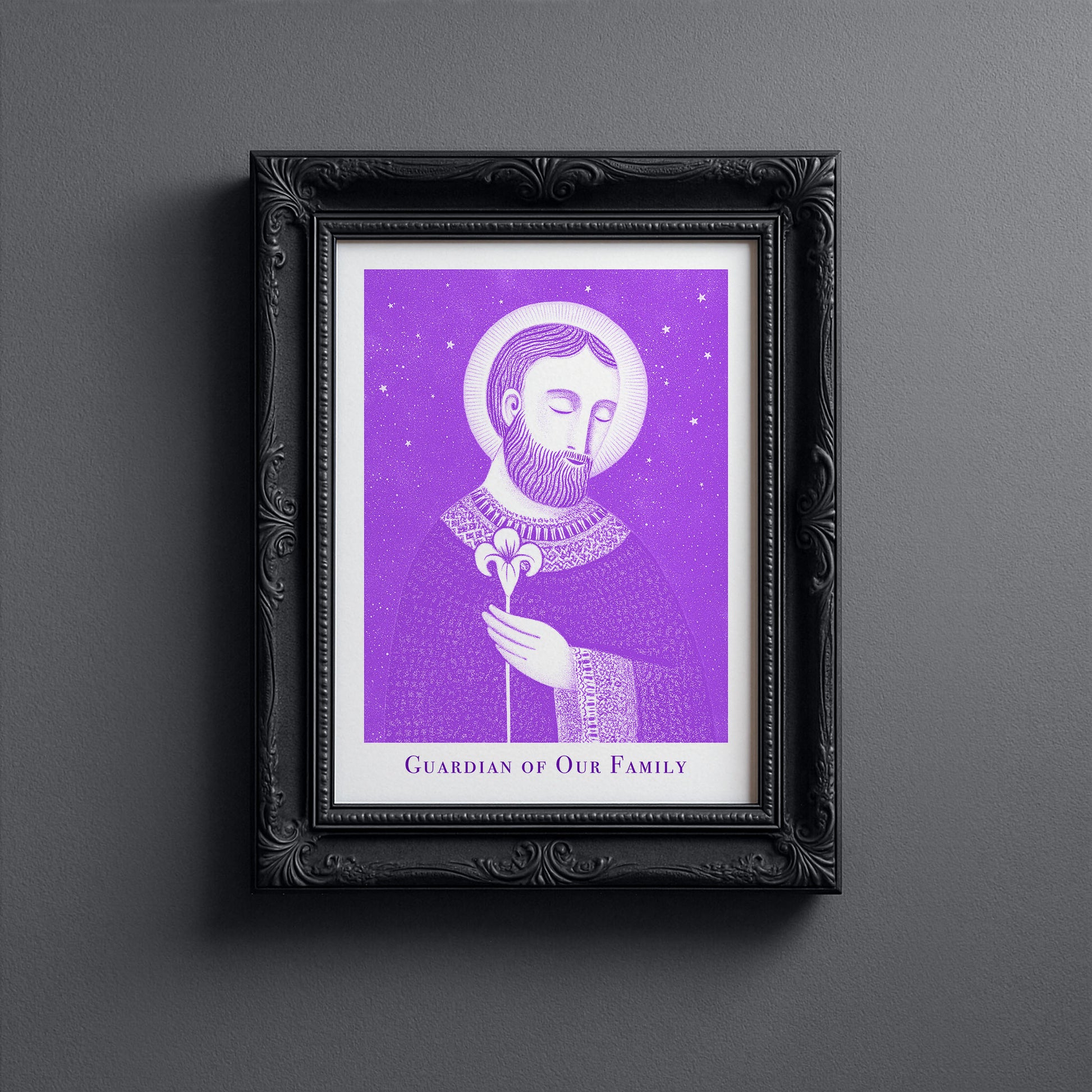 St Joseph Art Print - Purple interior mockup 10 - p_5_jos_0007_Layer 1